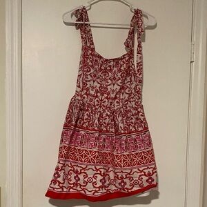 NWT Red, White, and Pink Patterned Francesca’s  Dress
